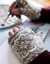 Finn Fingerless Mitts Pattern