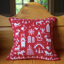 Swedish Christmas Pillow Pattern